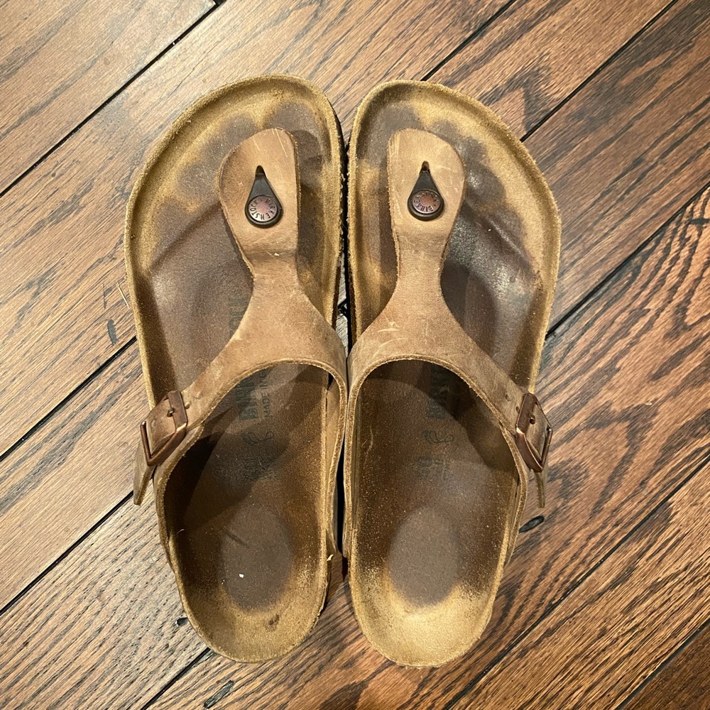 Birkenstock sandals gizeh style